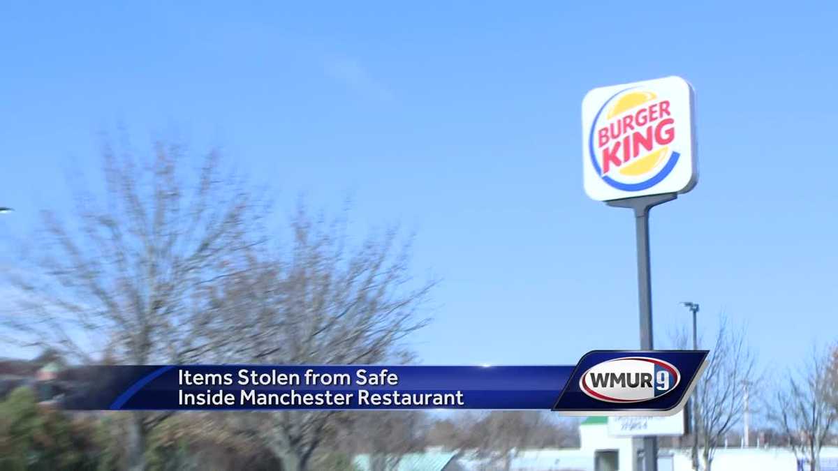 Manchester Burger King burglarized