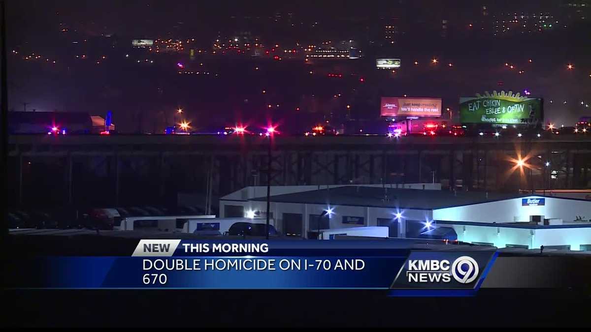 2 shot and killed in vehicle on I-70 in KCK