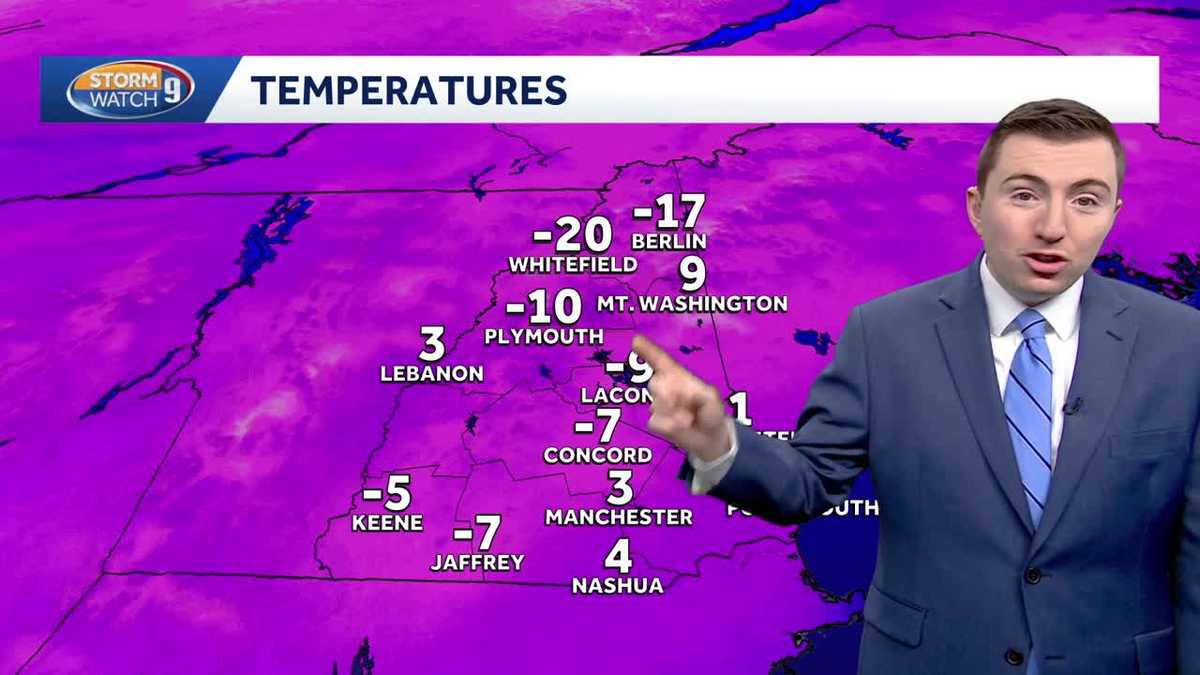 Video: Large coastal storm passes offshore Sunday