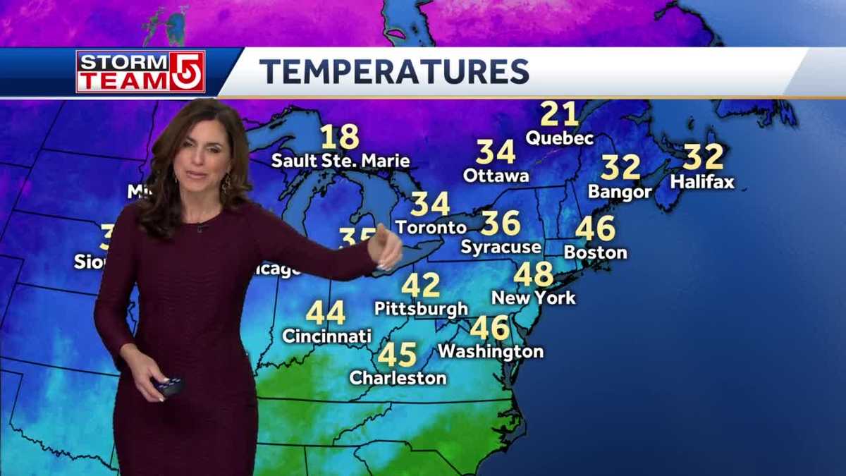 Video: Cloudy day before heavy rain moves in