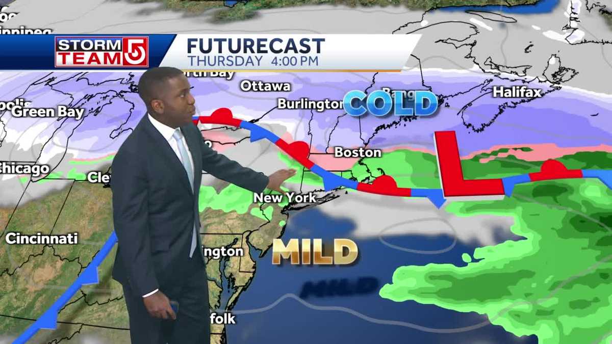 Video Watching potential winter storm for next week