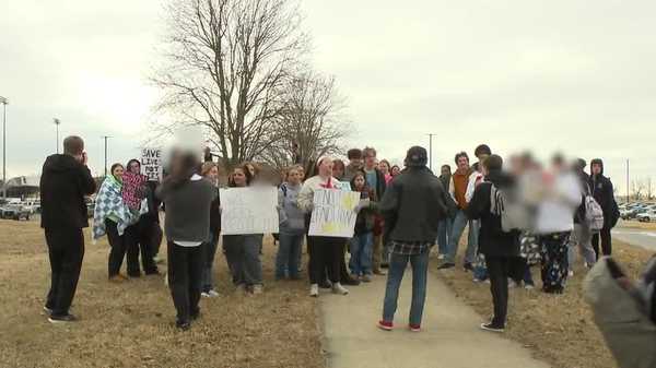 Atlantic students stage walk out in protest of staff member's alleged misconduct