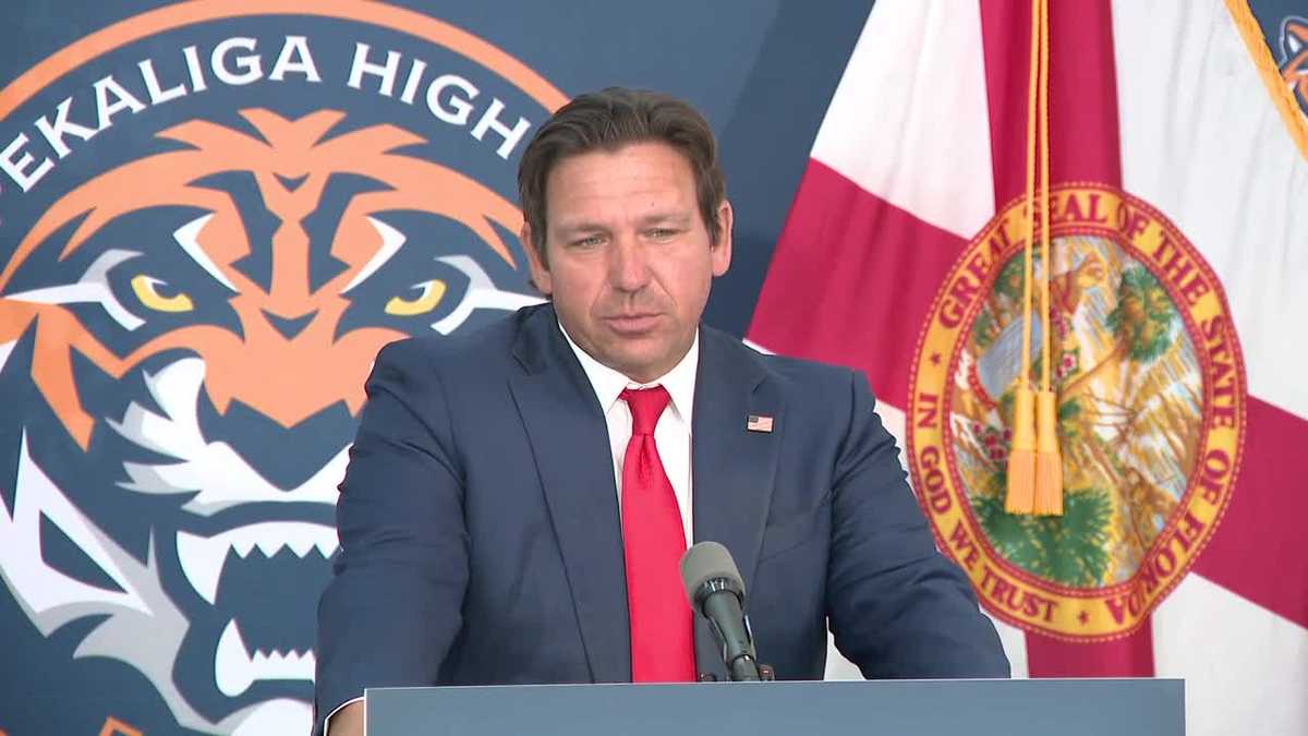 DeSantis unveils merged education programs for Florida families