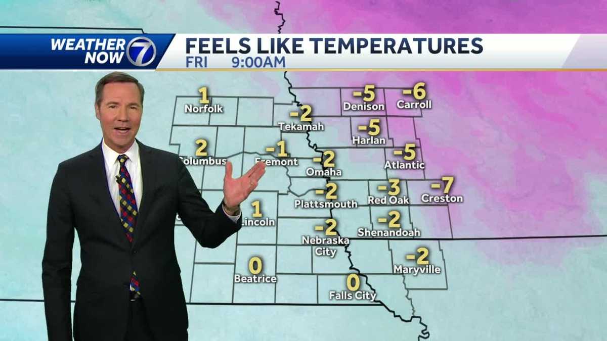 Cold into early Friday
