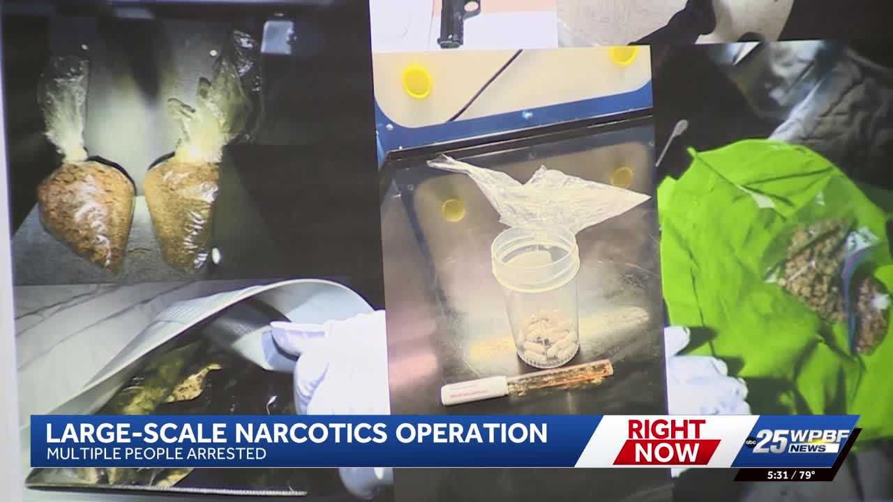 wpbf.com - Caleb Califano - West Palm Beach police conduct large-scale narcotics operation