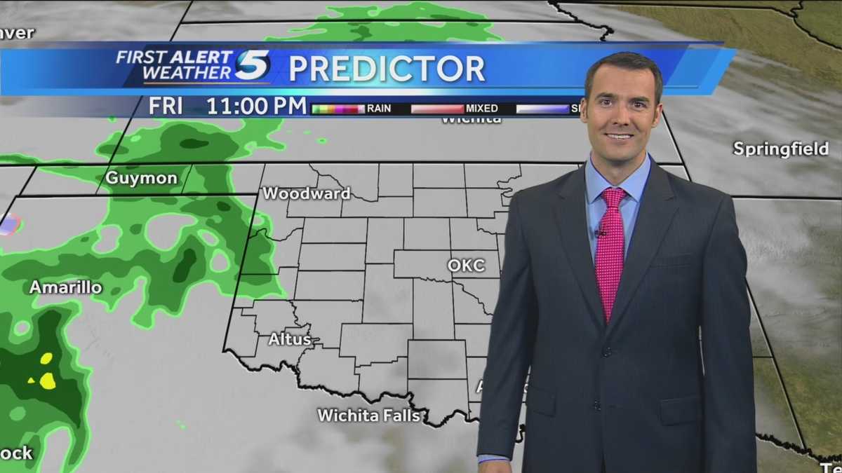 KOCO meteorologist Jonathan Conder says get ready for the rain