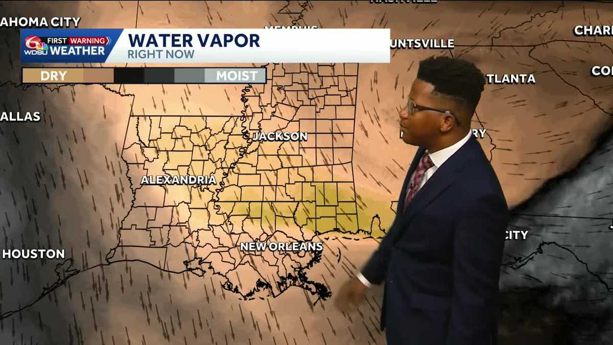 Dry stretch begins, lower humidity on the way!