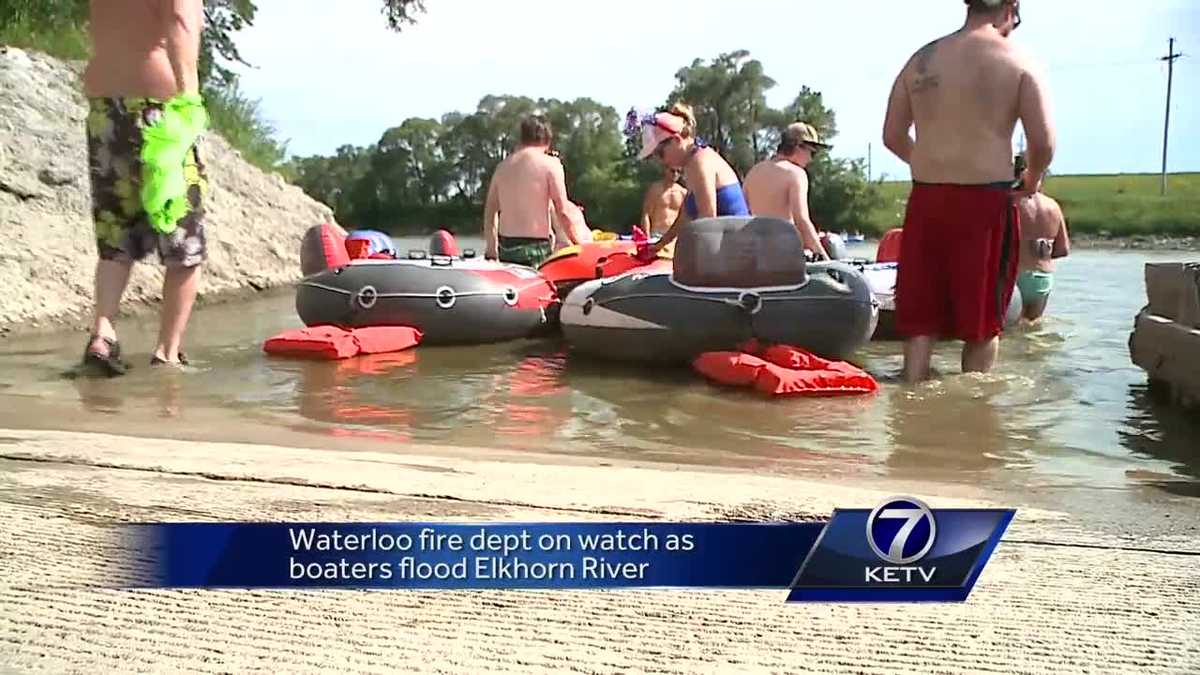 Waterloo Fire Department on watch as boaters flood Elkhorn River