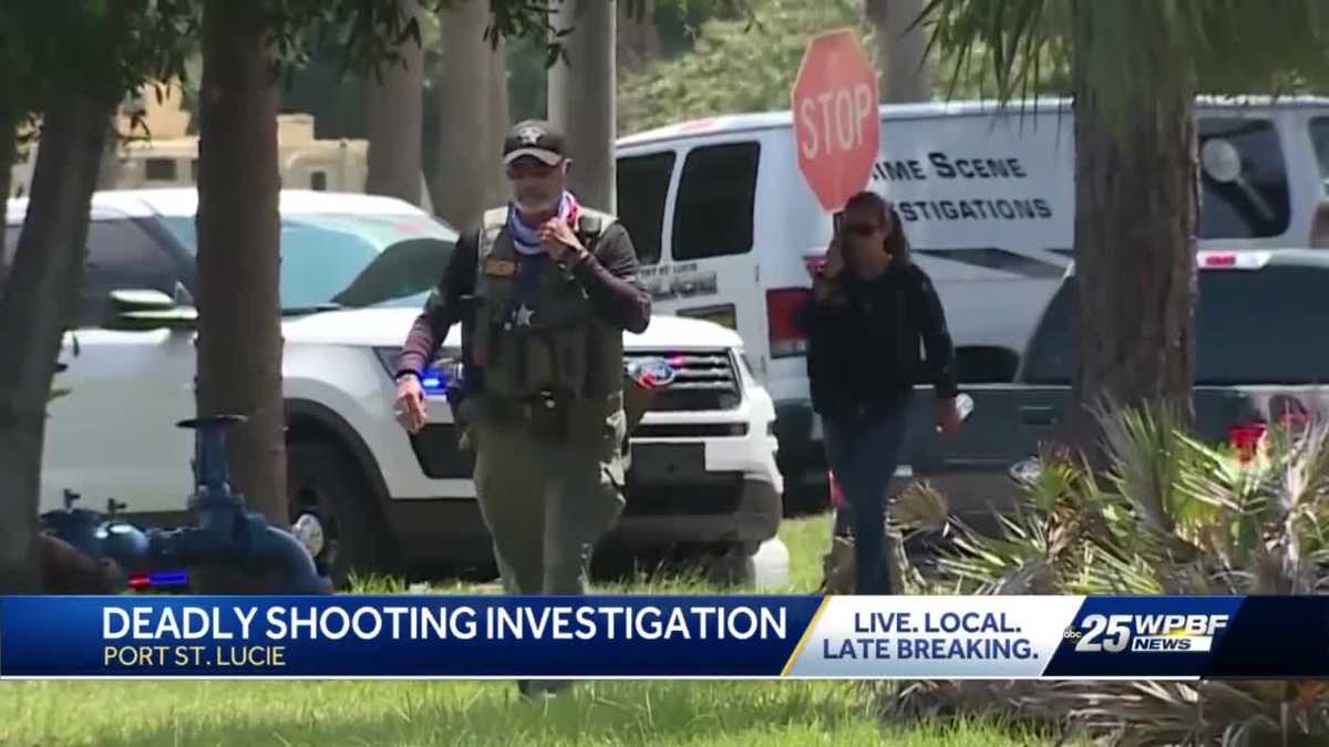 Two Victims Suspect Identified In Deadly Port St Lucie Shooting
