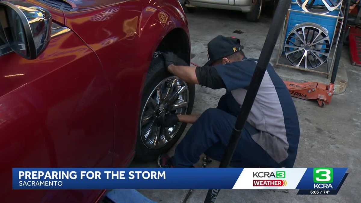 Sacramento locals preparing for Northern California's first storm of the season