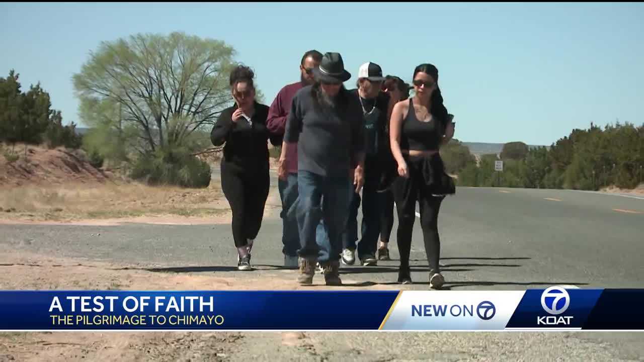 Thousands walking to Chimayo for Good Friday pilgrimage