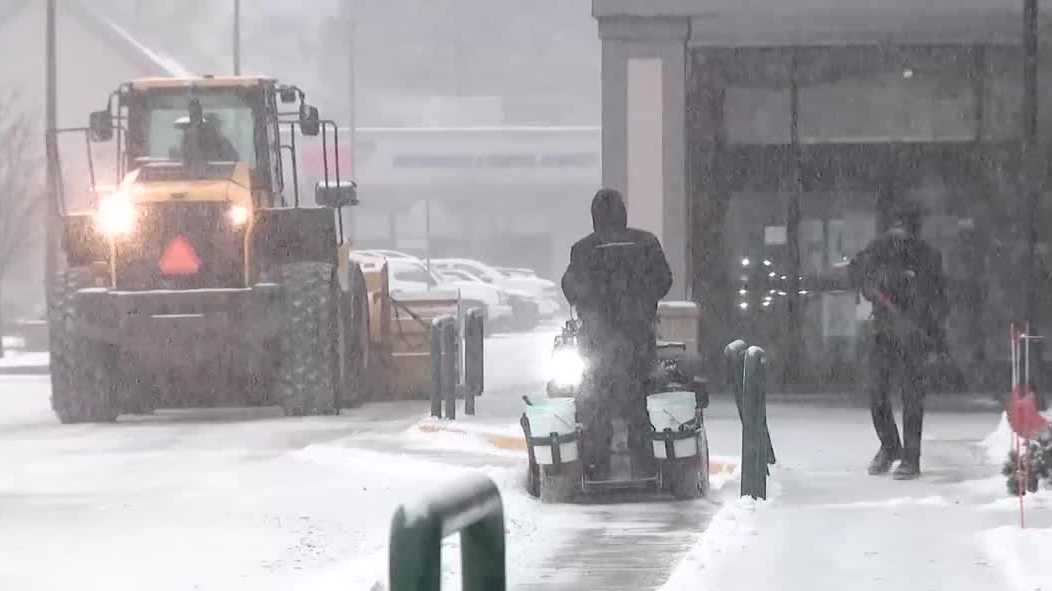 Granite Staters hunker down as snow piles up across New Hampshire