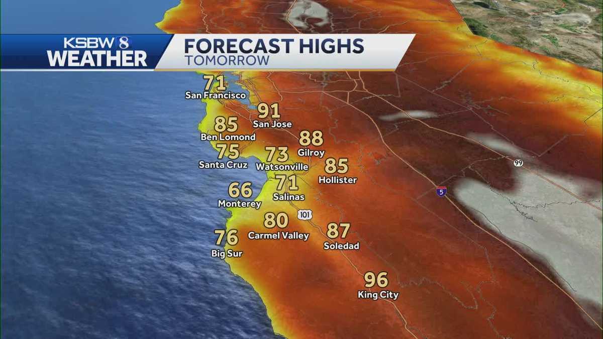 Weekend cooling trend begins Thursday