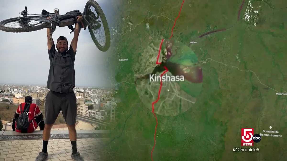 Massachusetts man bikes around the world after pandemic pivot