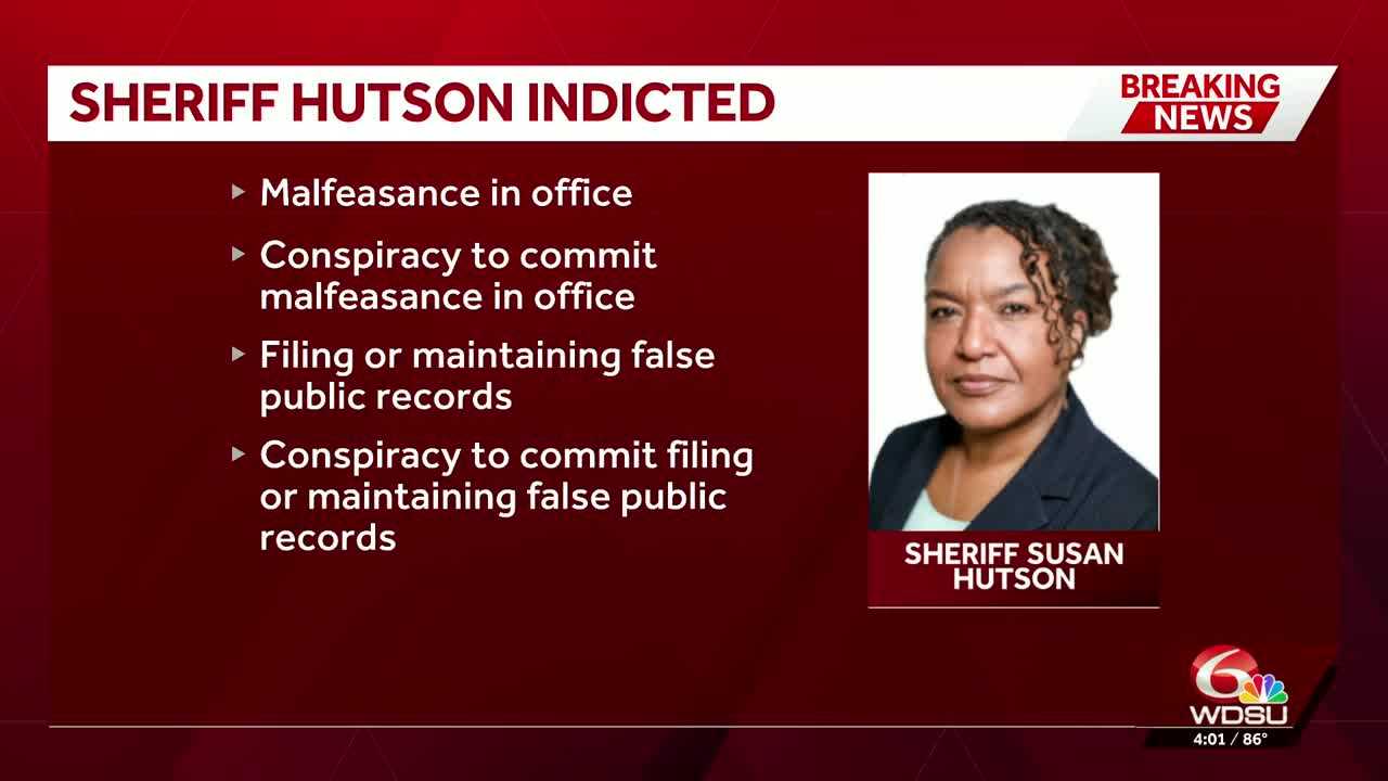 Sheriff Susan Hutson, jail CFO charged in multi-count indictment linked to jailbreak