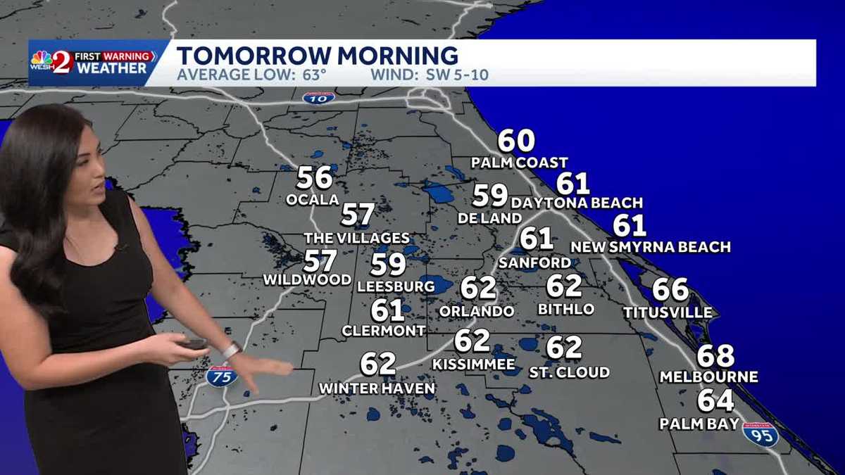 Cold Front Brings Big Cool Down Late Week | October 28th Forecast