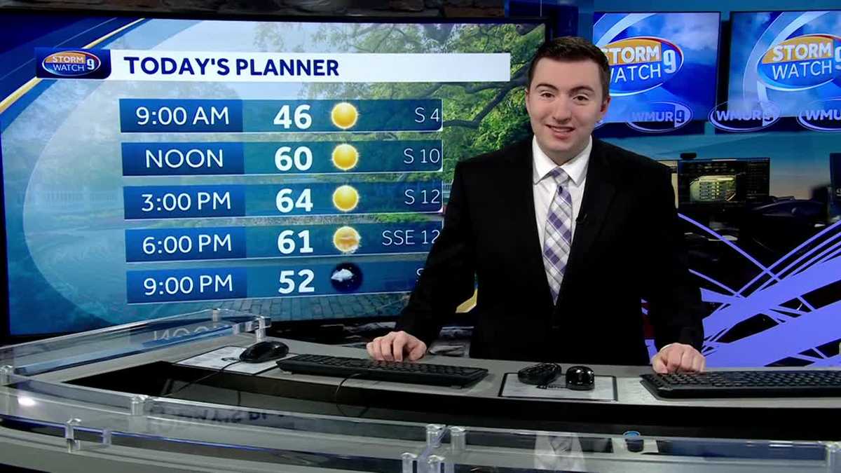 Video: Warmer with more sunshine before rain chances return