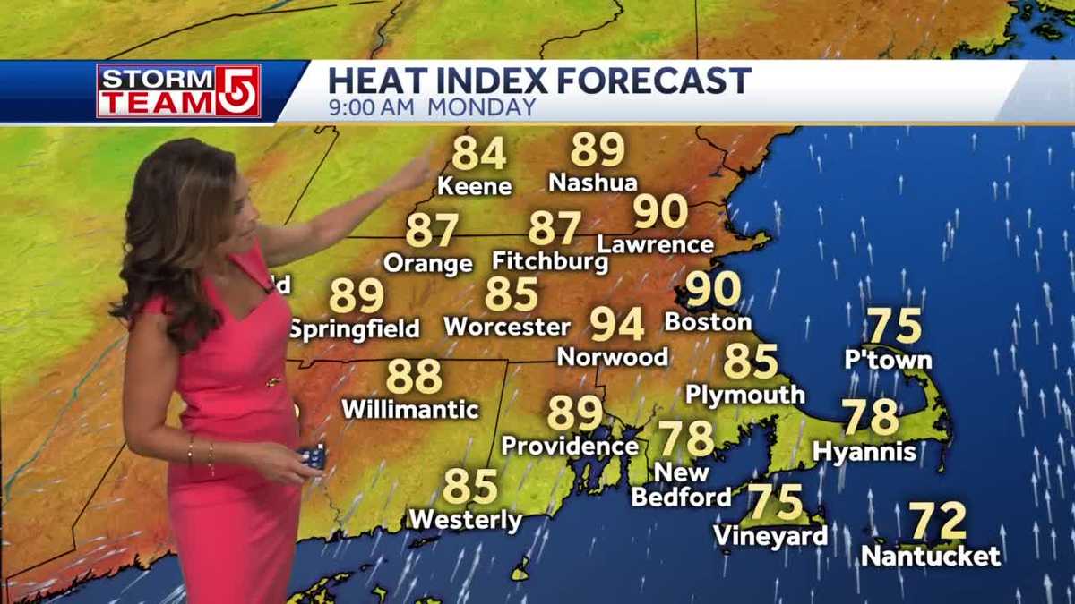 Video: Severe heat as temps climb into 90s