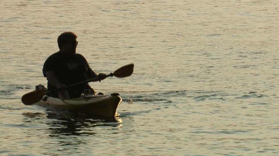 Tuesday August 11th: Singing Kayaker