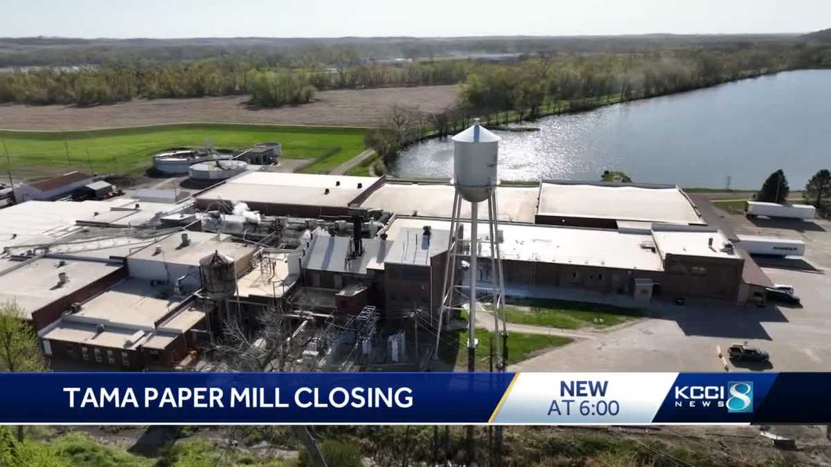 Iowa paper mill to close after over 100 years in business