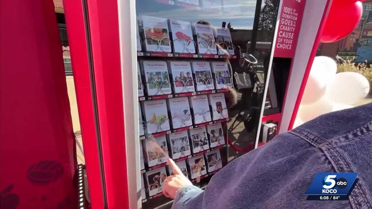 Oklahoma City nonprofits receive thousands of donations from holiday giving machines