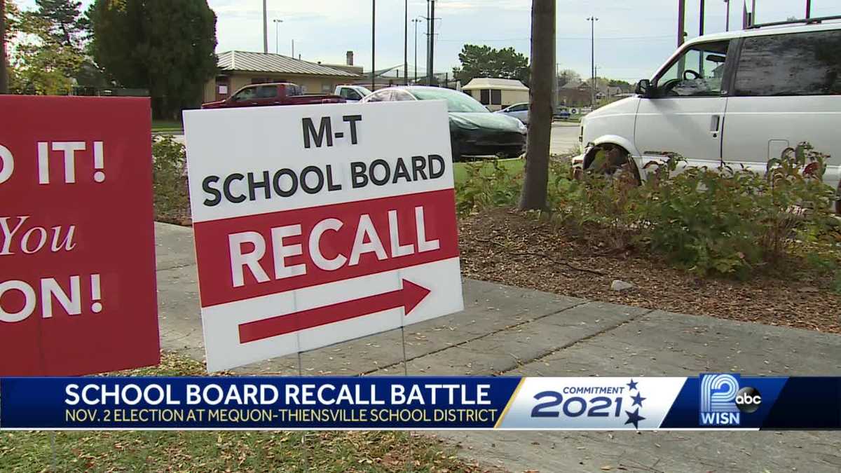 MequonThiensville school board recall could spark others nationwide