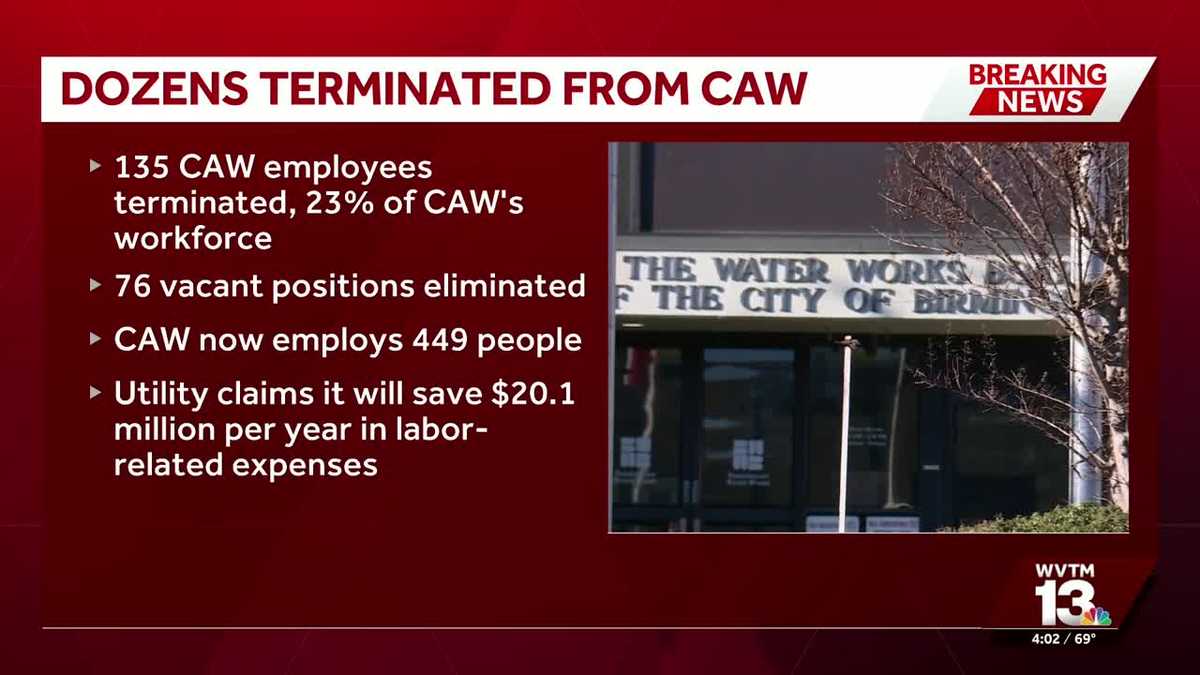 Central Alabama Water cuts 135 jobs to ensure financial stability
