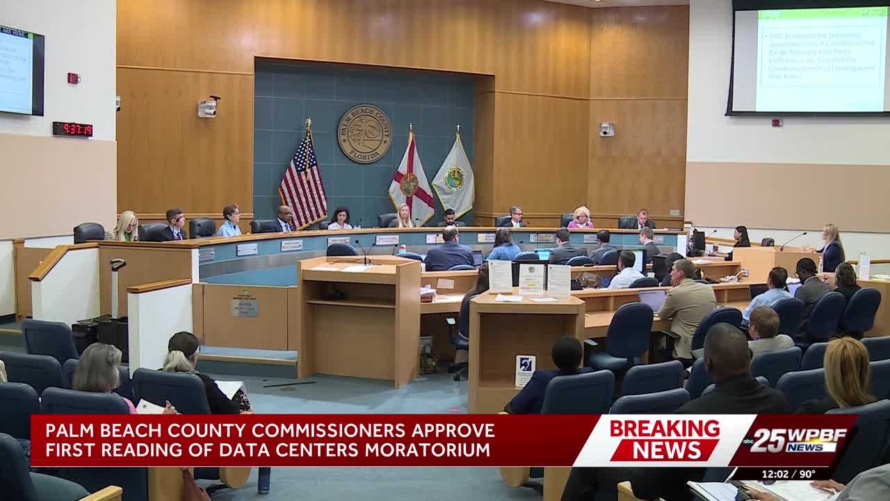 Residents push Palm Beach County to slow AI data centers as commissioners back new limits