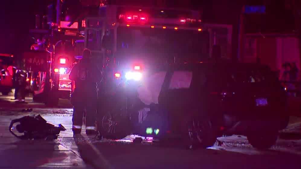 Passenger killed after car crashes into tree; Driver in custody - WISN