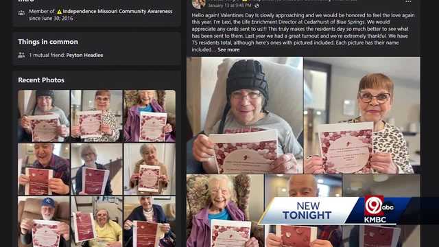 Blue Springs second graders make Valentine's Day cards to seniors - Vimarsana News