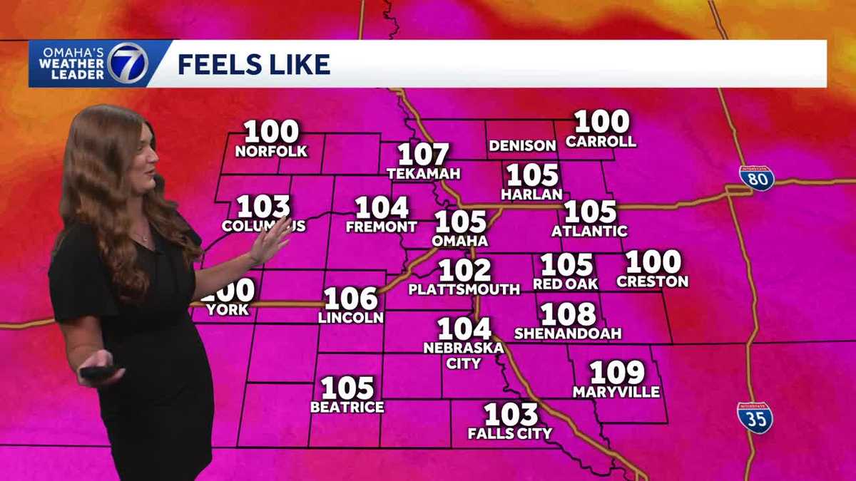 Excessive heat warning in effect until Tuesday around Omaha - KETV