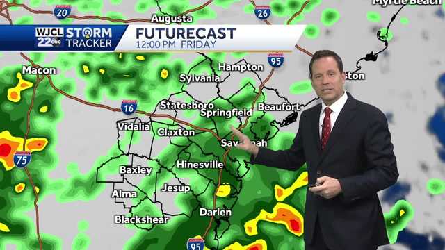 Savannah: T-storms, strong cold front set to sweep through - Vimarsana News