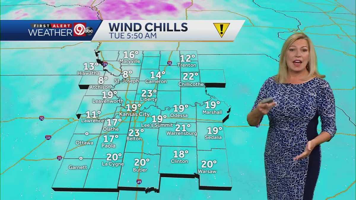 KANSAS CITY WEATHER IMPACT DAY First hard freeze of the season in KC