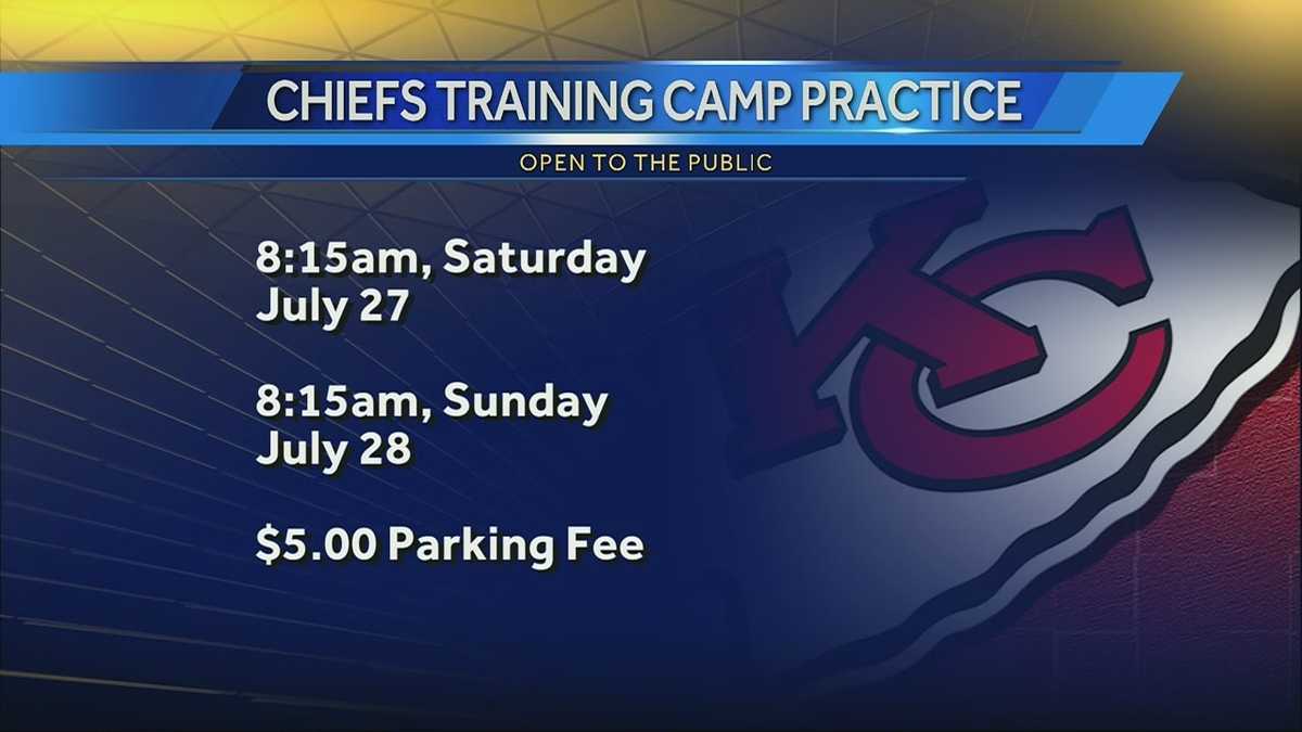 Kansas City Chiefs training camp opens to public