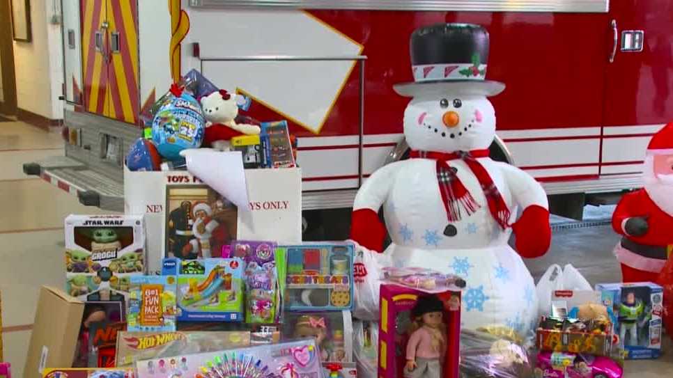 Ankeny, Iowa more than 1,000 gifts dropped off for Toys for Tots