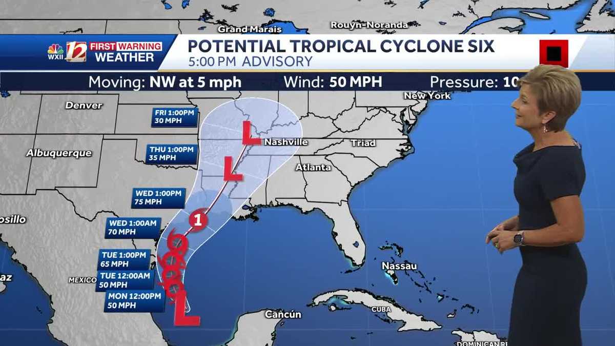 Tropical Storm Francine is forecast to form in the Gulf