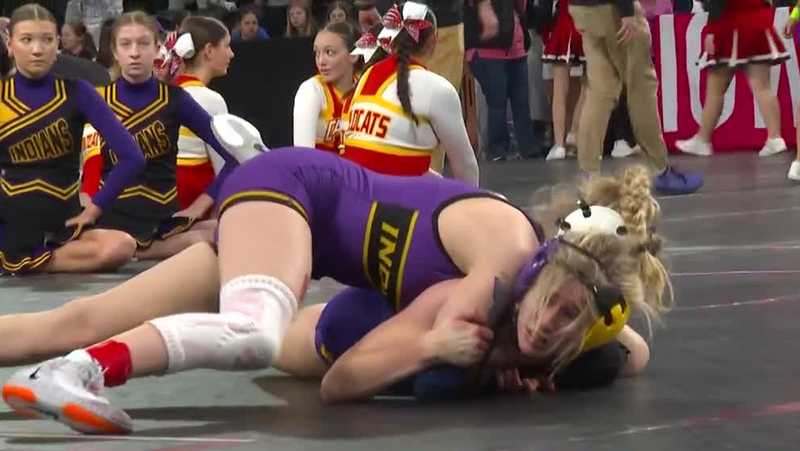 Iowa high school girls state wrestling: Highlights from Day 1 in Coralville