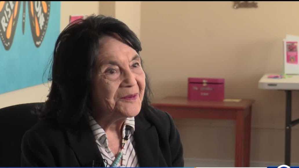 New Mexico's impact on Dolores Huerta, and the new Albuquerque street sign