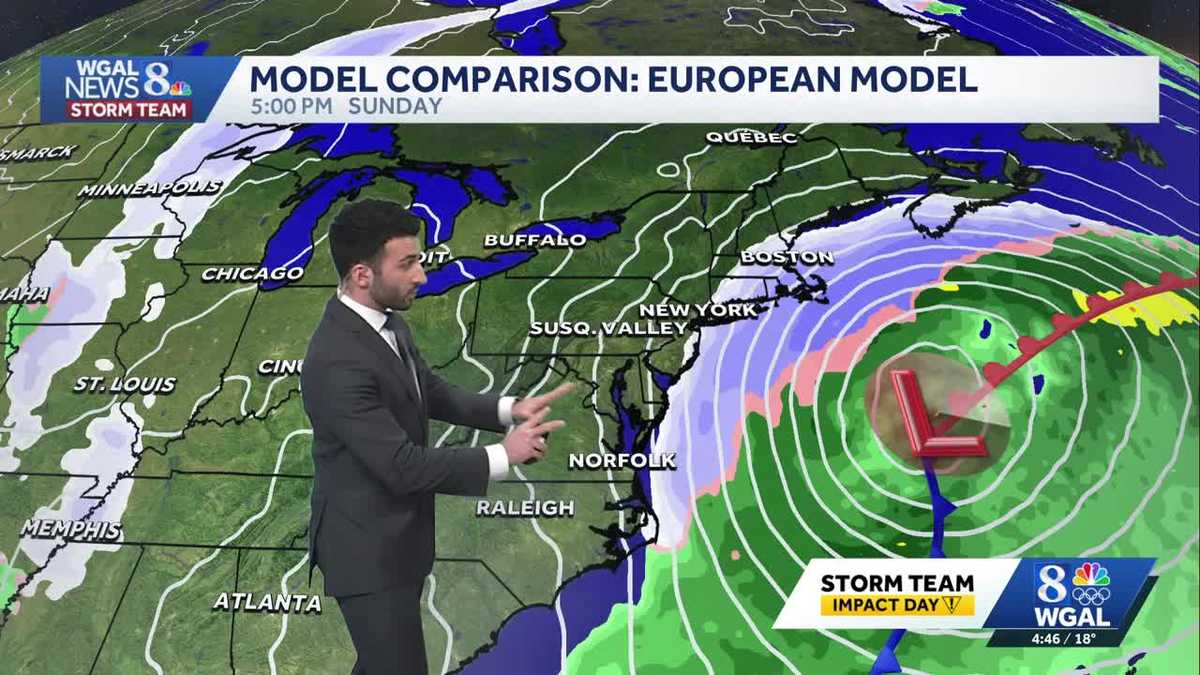 Single digit wind chills persist; weekend snowstorm chances decreasing ...