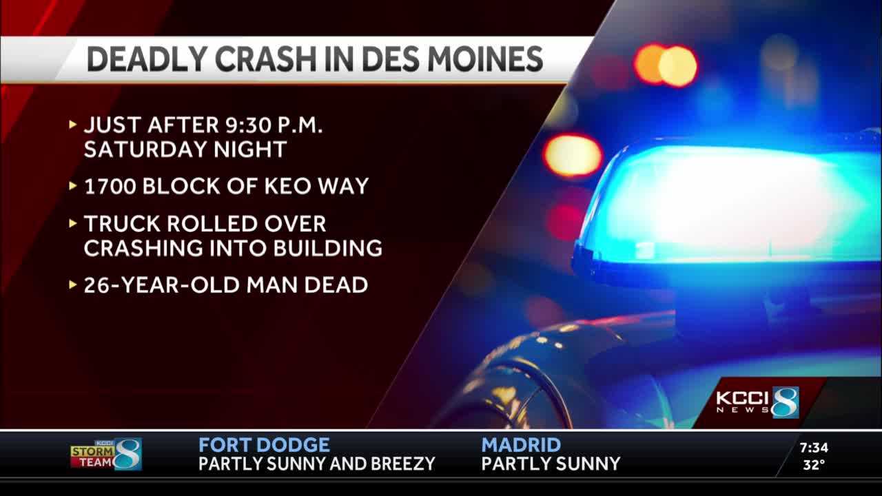 Des Moines Police Identify 26-year-old Killed In Crash