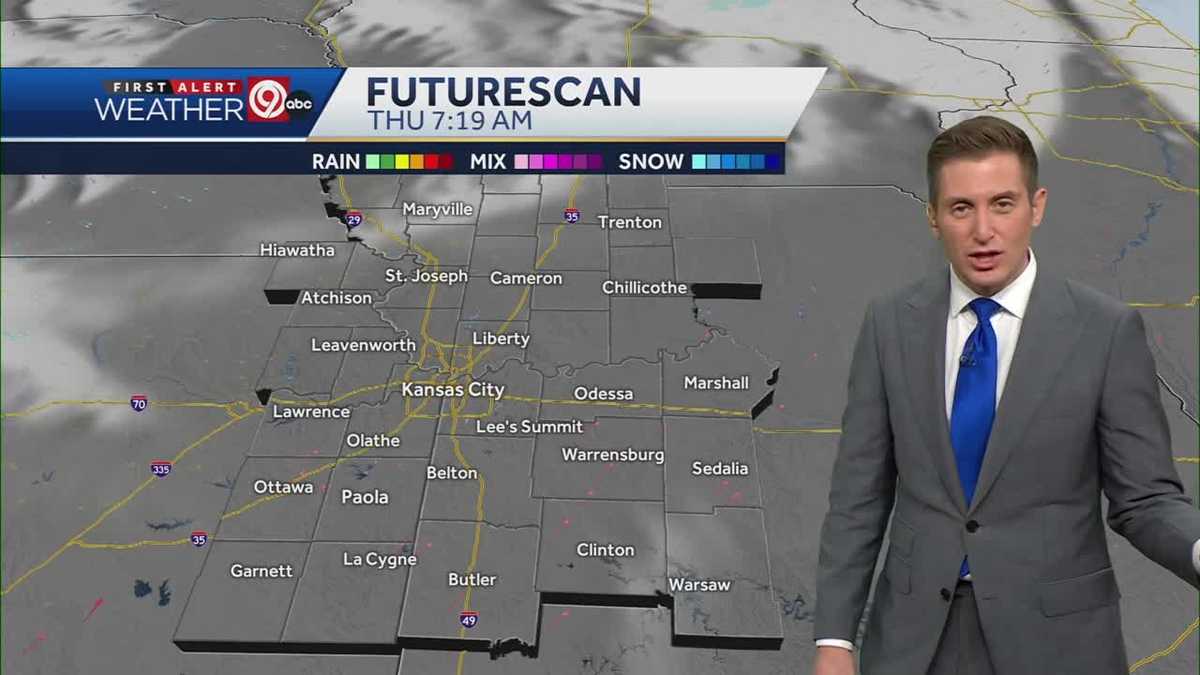 KANSAS CITY WEATHER: Cold and blustery Thursday