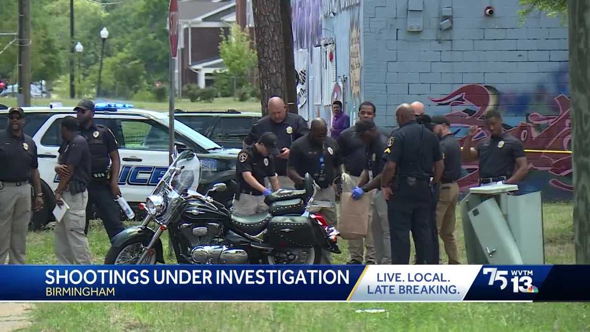 Birmingham police respond to 2 shootings within hours