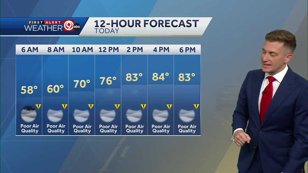 KANSAS CITY WEATHER Canadian wildfires affecting Kansas City's air quality