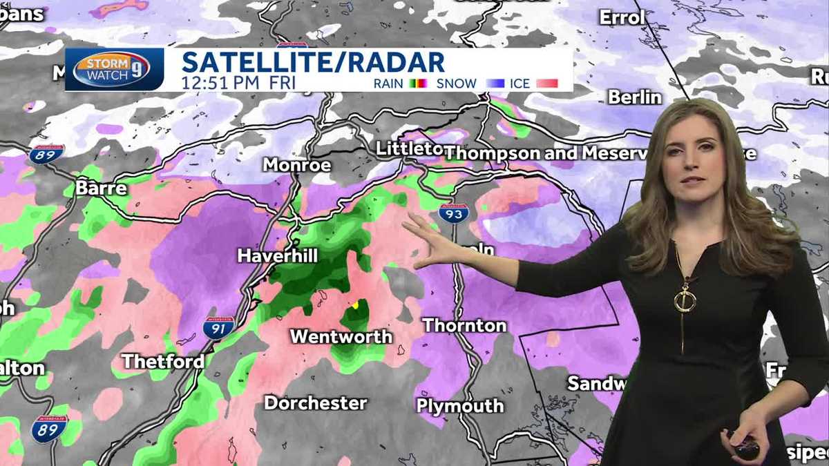 NH forecast video Another storm system could move in during weekend