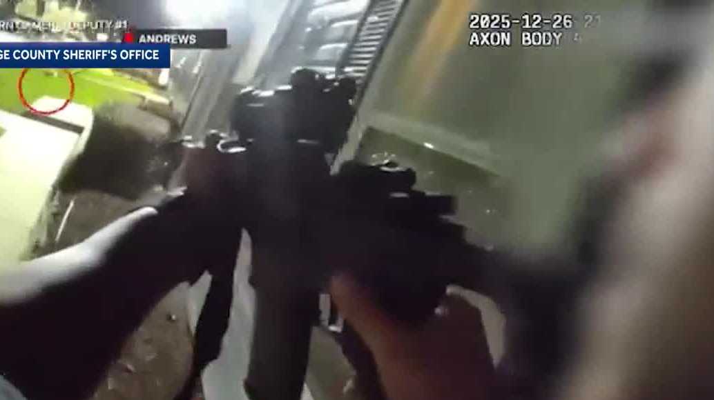Body cam shows deputies shoot suspect in Orange County Christmas Eve murder of 17-year-old