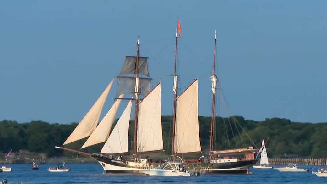Tall ships arrive in Portsmouth