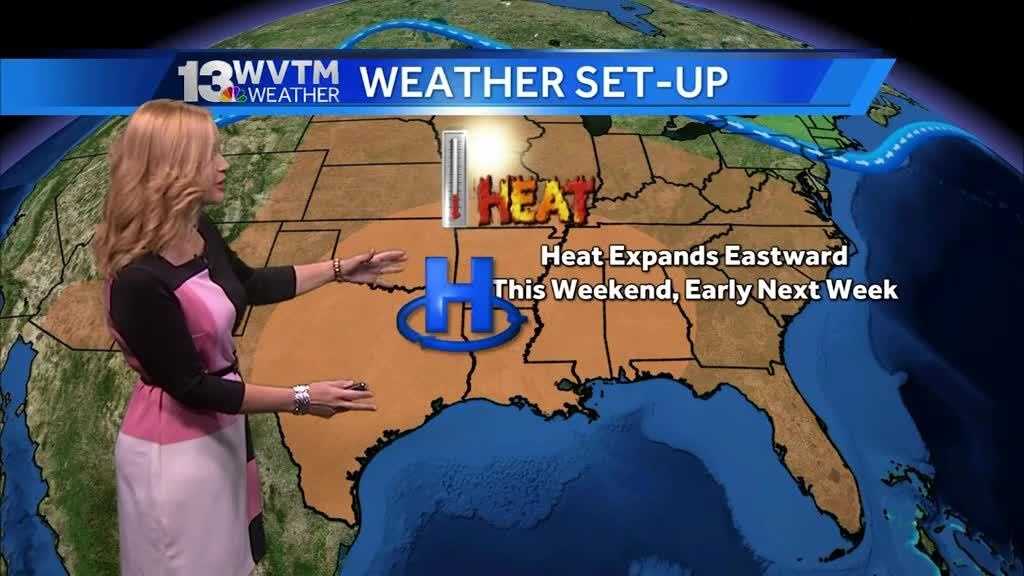 Hot and humid will be the weekend weather story