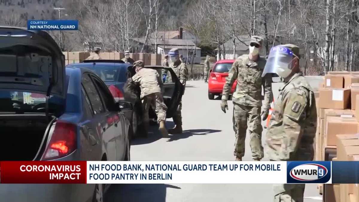 NH Food Bank helps over 500 families with a mobile pantry