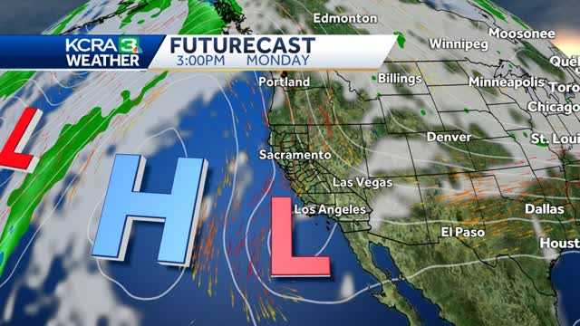 Record warmth and a strong north wind in the forecast