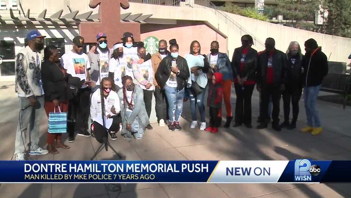 Dontre Hamilton's family honors memory on anniversary of his death